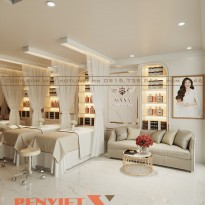 Thiết Kế Spa ALEXA Beauty & Academy Hiện Đại của chị Phương Hà Nội